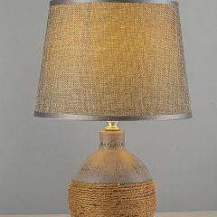 Настольная лампа декоративная Arti Lampadari Gaeta Gaeta E 4.1.T3 GY | фото 2