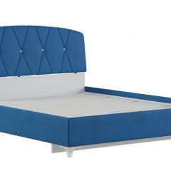 Кровать интерьерная Аделина (Ажур 43) синий | фото 3