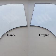 Шкаф-купе №19 Серия 3 Инфинити с зеркалами (1500) Ясень Анкор светлый | фото 2