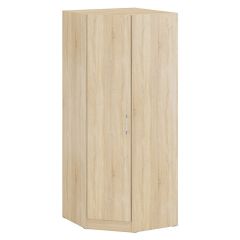 Стандарт Шкаф угловой, цвет дуб сонома, ШхГхВ 81,2х81,2х200 см., универсальная дверь, боковина для соединения со шкафами глубиной 52 см. | фото 5