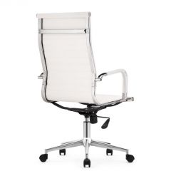 Компьютерное кресло Reus pu white / chrome | фото 5