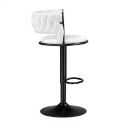 Барный стул Lotus white / black | фото 3