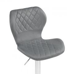 Барный стул Porch chrome / gray | фото 5