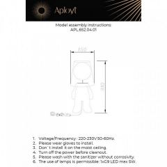Настольная лампа декоративная Aployt Kosett APL.652.04.01 | фото 2