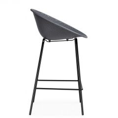 Барный стул Zeta dark grey / black | фото 3