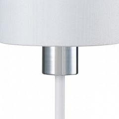Настольная лампа декоративная Escada Denver 1109/1 White/Silver | фото 7