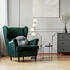 Торшер Escada Denver 1109/4 Chrome/Beige | фото 6