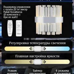 Накладной светильник Natali Kovaltseva ROYALTON LED LAMPS 81126/1W | фото 6