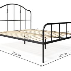 Кровать Милена 160х200 черная | фото 2