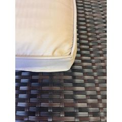 Комплект плетеной мебели  YR822Br Brown-Beige (подушка бежевая) | фото 2