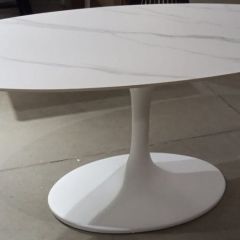 Стол AVOLA 180 MATT WHITE MARBLE SOLID CERAMIC / WHITE М-City | фото 2