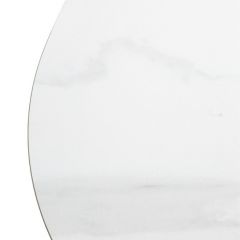 Стол AVOLA 180 MATT WHITE MARBLE SOLID CERAMIC / WHITE М-City | фото 9