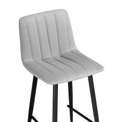 Барный стул Дани светло-серый 52 / черный | фото 6