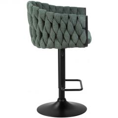 Барный стул 9690-LM Leon зеленый / черный | фото 4