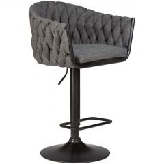 Барный стул 9690-LM Leon графитовый / черный | фото 3