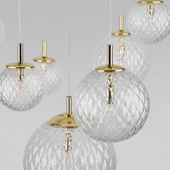 Подвесная люстра TK Lighting Cadix 4608 Cadix Gold | фото 4