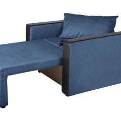 Кресло-кровать Милена с подлокотниками (синий) Велюр | фото 3
