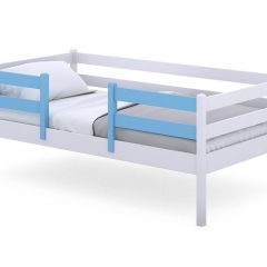 Кроватка Вики VK-2БГ (800*1400) белый/голубой | фото 2