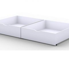 Кроватка Вики VK-11 с ящиками ЯВ-00 (800*1600) белый/белый | фото 3