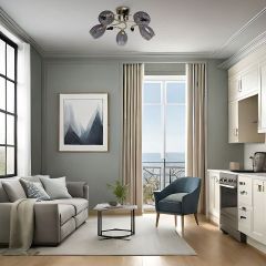 Люстра на штанге De City Клэр 4 463012505 | фото 6