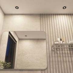 DK2036-BK Встраиваемый светильник влагозащ., IP 44, до 15 Вт, GU10, LED, черный, алюминий | фото 6