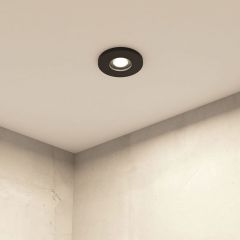 DK2036-BK Встраиваемый светильник влагозащ., IP 44, до 15 Вт, GU10, LED, черный, алюминий | фото 7