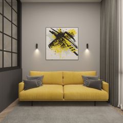 DK5021-BK Настенный светильник, IP20, до 15 Вт, LED, GU10, черный, алюминий | фото 4