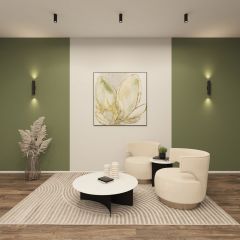 DK5022-BK Настенный светильник, IP20, до 15 Вт, LED, 2xGU10, черный, алюминий | фото 4