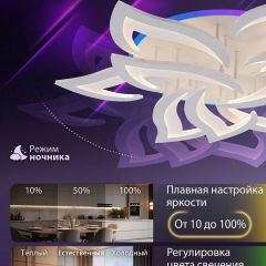 Потолочная люстра Natali Kovaltseva OLIMP LED LAMPS 81435 | фото 6