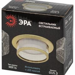 Встраиваемый светильник Эра  DK99 GD | фото 7