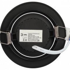 Встраиваемый светильник Эра  KL LED 25A-5 4K BK | фото 5