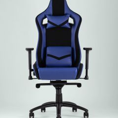 Игровое кресло компьютерное TopChairs Racer Premium синее геймерское | фото 3