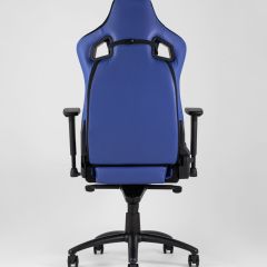 Игровое кресло компьютерное TopChairs Racer Premium синее геймерское | фото 6