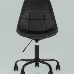 Офисный стул Гирос в экокоже черный регулируемый по высоте | фото 4
