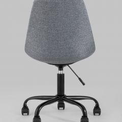 Офисный стул  Гирос в обивке из качественной ткани серый регулируемый по высоте | фото 5