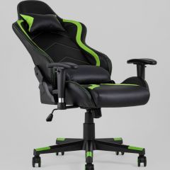 Игровое кресло компьютерное TopChairs Cayenne зеленое геймерское | фото 7
