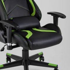 Игровое кресло компьютерное TopChairs Cayenne зеленое геймерское | фото 8