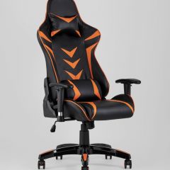 Игровое кресло компьютерное TopChairs Corvette оранжевое геймерское | фото 2