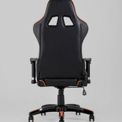 Игровое кресло компьютерное TopChairs Corvette оранжевое геймерское | фото 5