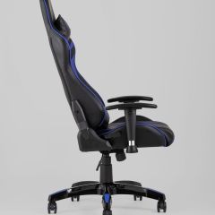 Игровое кресло компьютерное TopChairs Corvette синее геймерское | фото 4