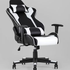 Игровое кресло компьютерное TopChairs Diablo белое геймерское | фото 7