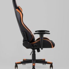 Игровое кресло компьютерное TopChairs Gallardo оранжевое геймерское | фото 3