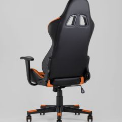 Игровое кресло компьютерное TopChairs Gallardo оранжевое геймерское | фото 6