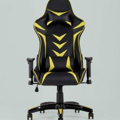Игровое кресло компьютерное TopChairs Corvette желтое геймерское | фото 4