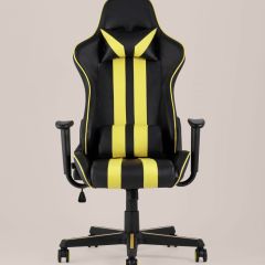 Игровое кресло компьютерное TopChairs Camaro желтое геймерское | фото 4