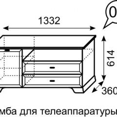 Тумба для телеаппаратуры Венеция 6 бодега | фото 3