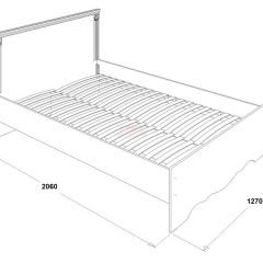 Кровать двойная Ольга 1Н + 2-а ящика (1200*2000) | фото 2