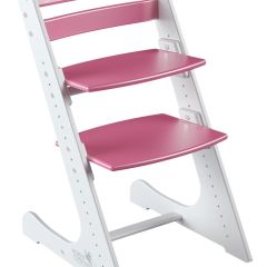 Детский растущий стул Конёк Горбунёк Комфорт (Бело-розовый) | фото 2