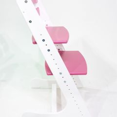 Детский растущий стул Конёк Горбунёк Комфорт (Бело-розовый) | фото 4