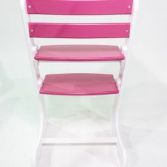 Детский растущий стул Конёк Горбунёк Комфорт (Бело-розовый) | фото 5